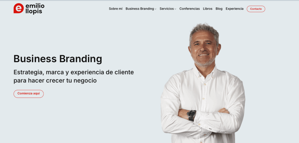 posicionamiento de marca Emilio Llopis business branding