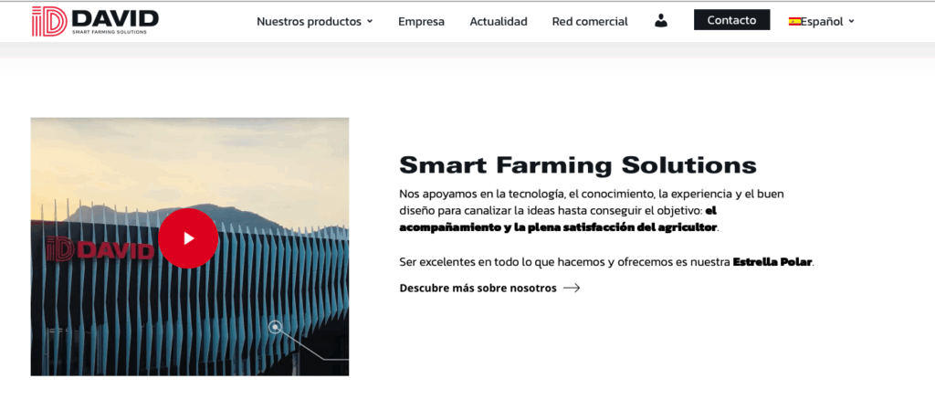 posicionamiento id david smart farming Solutions